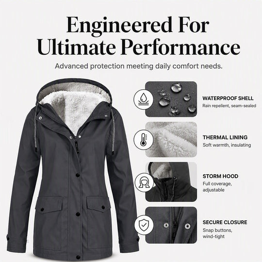 New Arrivals 🧥 Windproof Jacket with Soft Plush Lining – Lightweight Warmth for Outdoor Adventures
