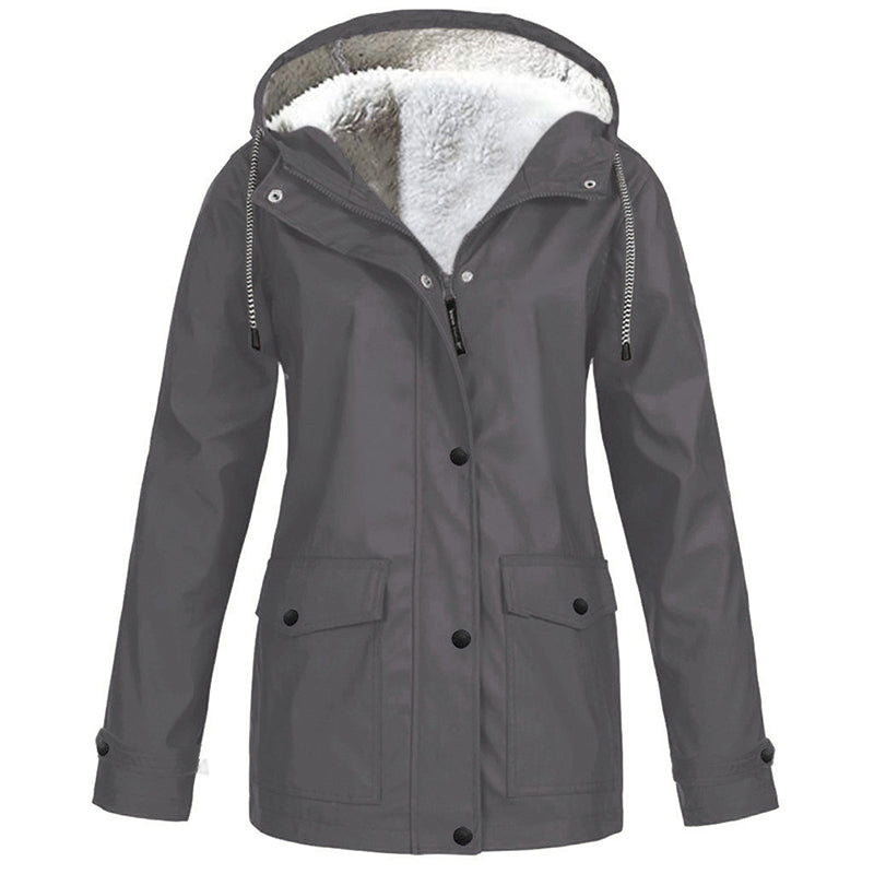 New Arrivals 🧥 Windproof Jacket with Soft Plush Lining – Lightweight Warmth for Outdoor Adventures