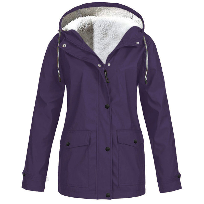 New Arrivals 🧥 Windproof Jacket with Soft Plush Lining – Lightweight Warmth for Outdoor Adventures
