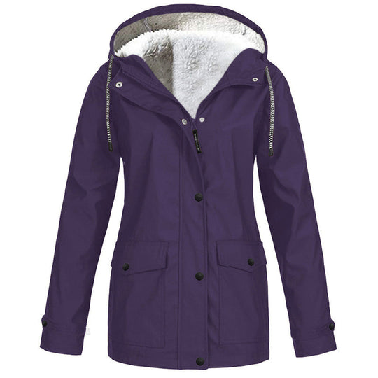 New Arrivals 🧥 Windproof Jacket with Soft Plush Lining – Lightweight Warmth for Outdoor Adventures