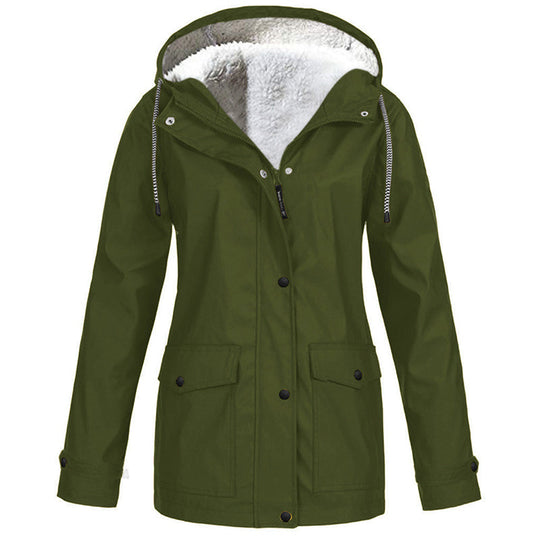 New Arrivals 🧥 Windproof Jacket with Soft Plush Lining – Lightweight Warmth for Outdoor Adventures