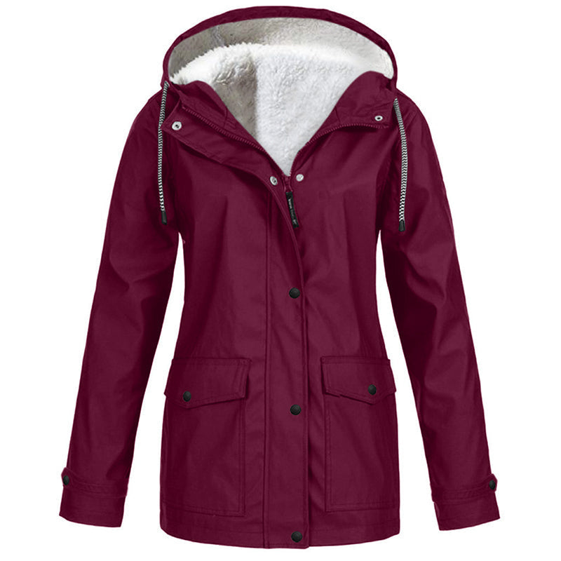 New Arrivals 🧥 Windproof Jacket with Soft Plush Lining – Lightweight Warmth for Outdoor Adventures