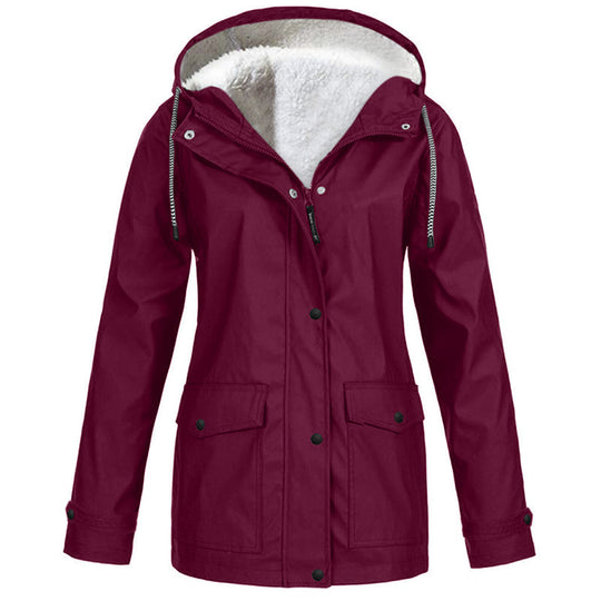 New Arrivals 🧥 Windproof Jacket with Soft Plush Lining – Lightweight Warmth for Outdoor Adventures