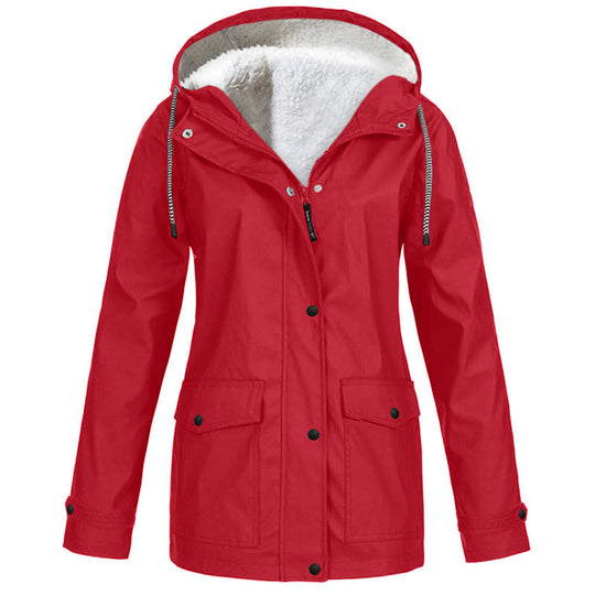 New Arrivals 🧥 Windproof Jacket with Soft Plush Lining – Lightweight Warmth for Outdoor Adventures