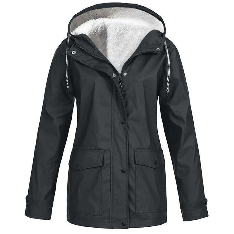 New Arrivals 🧥 Windproof Jacket with Soft Plush Lining – Lightweight Warmth for Outdoor Adventures