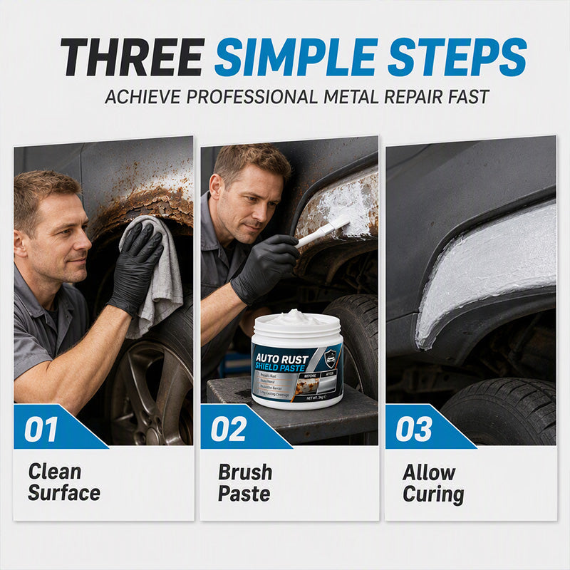 Block Rust Instantly! No-Drip All-Weather Auto Shield Paste