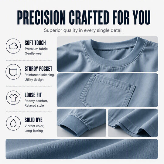 Bestseller🏆👕 Men's Loose-Fit Long Sleeve T-Shirt