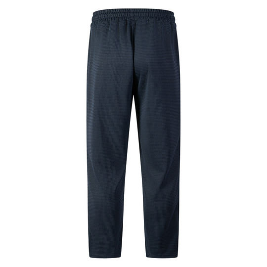 ✨ Easy Everyday Comfort | Men's Waffle-Knit Drawstring Straight-Leg Pants