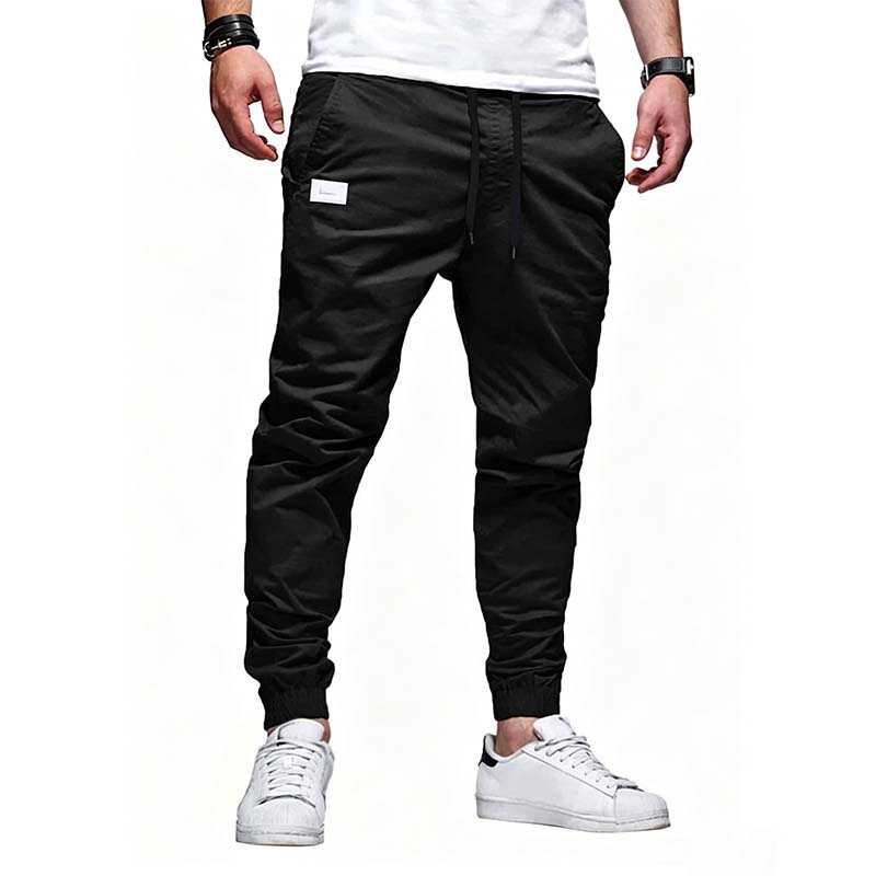 Men's Casual Drawstring Jogger Pants