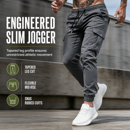 Lightweight Casual Cargo Pants Outdoor Hiking Joggers for Autumn and Winter Sports Running Training