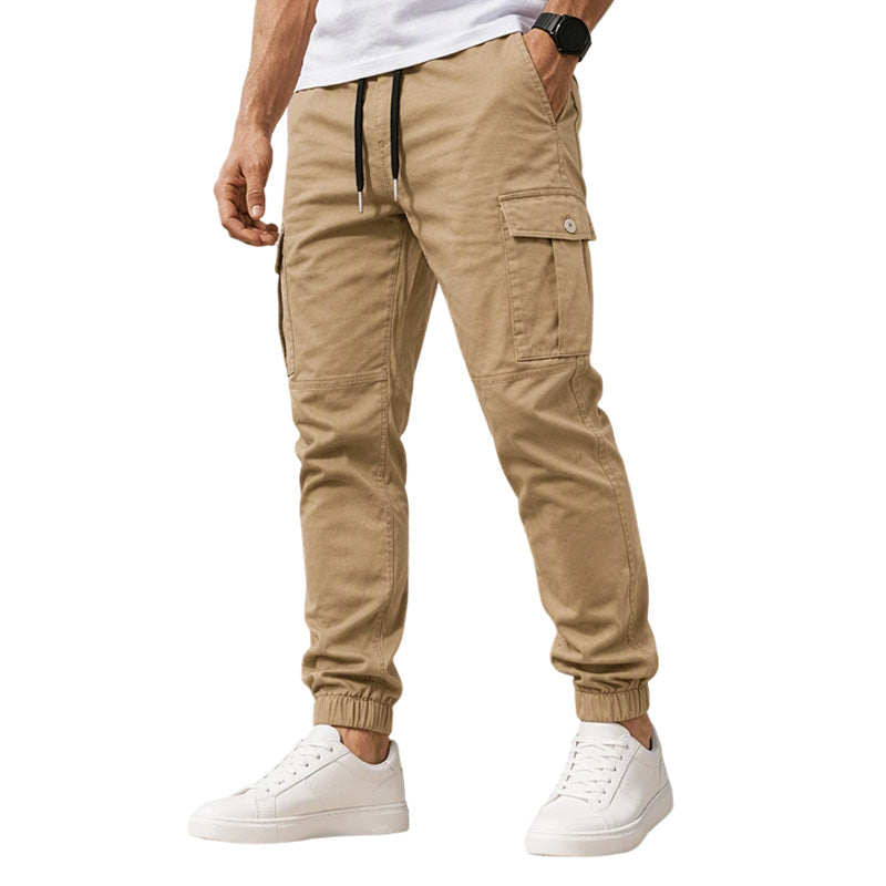 Lightweight Casual Cargo Pants Outdoor Hiking Joggers for Autumn and Winter Sports Running Training