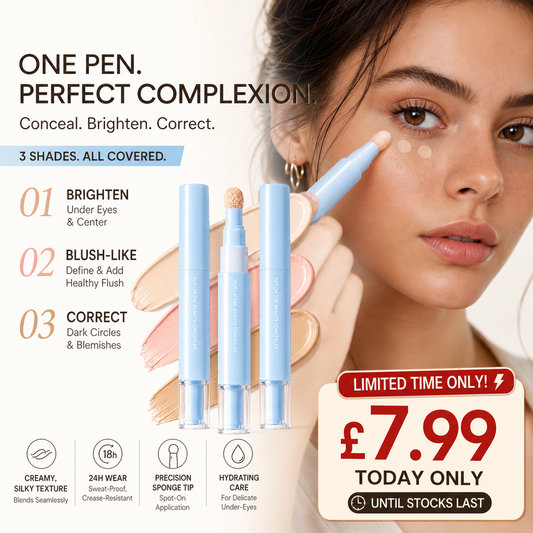 🖤 Black Friday Early Access: 50% OFF 🖤Multipurpose Concealer & Foundation Eye Concealer -👍24-hour Long-lasting