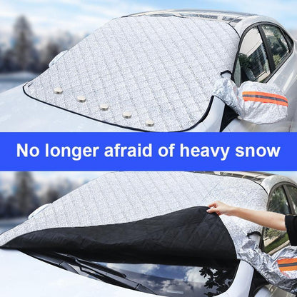 ️Winter şartları❄️Magnetic araba anti-kar kapağı