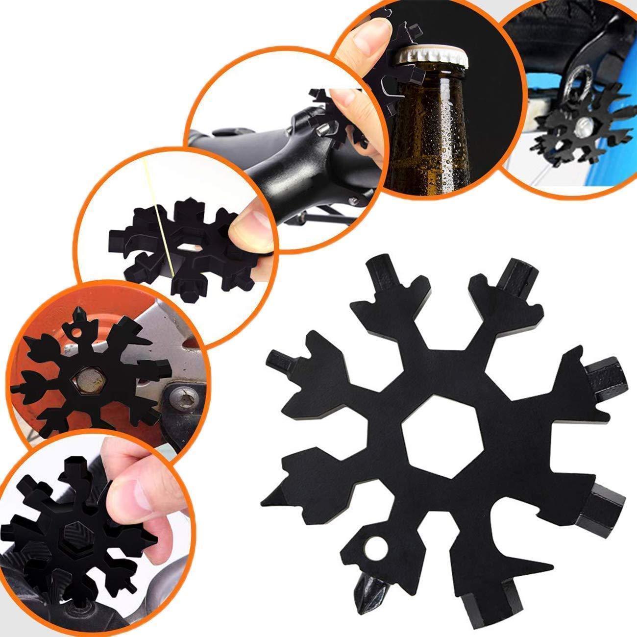 Fingertip Gyro Multifuncional Snowflake Wrench