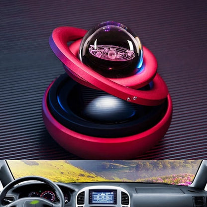 Solar-powered Rotating Aroma Car Pendant