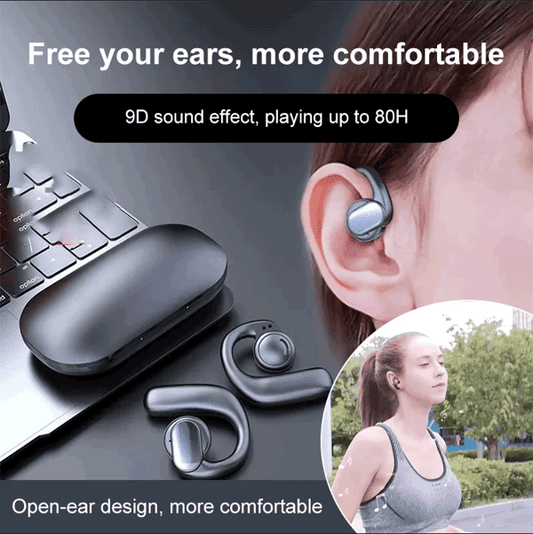 🎅Christmas Special🌟TWS Wireless Bone Conduction Digital Bluetooth Earbuds