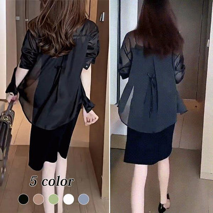 Summer Sunscreen Chiffon Shirt 🔥Buy 2 pcs with Free Shipping