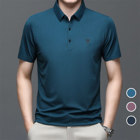 High Elastic Breathable Men's Short-sleeved T-shirt