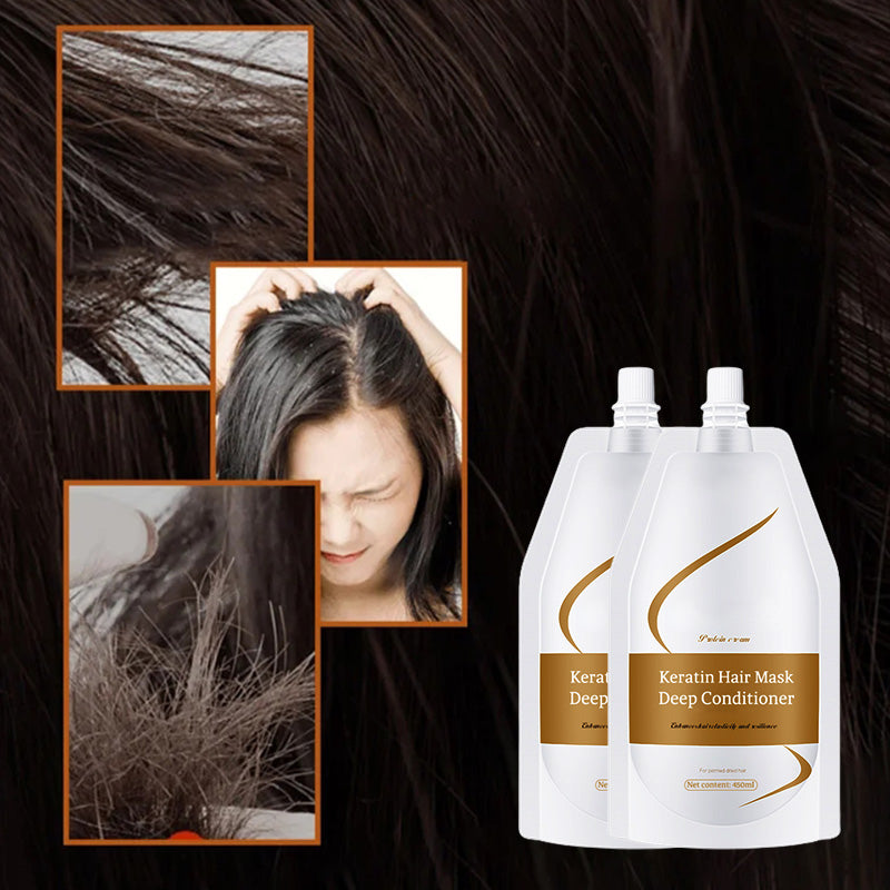 Queratina Mascarilla para el Cabello Acondicionador Profundo