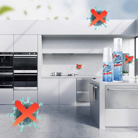 Spumă de curățare multifuncțională - Just Spray & Şterge!