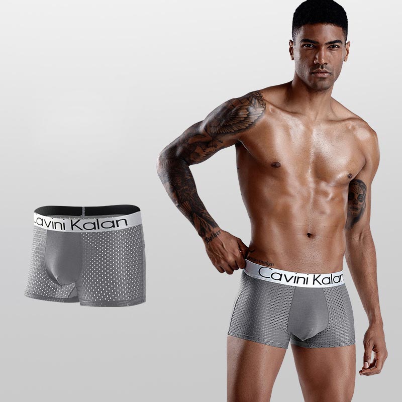 Men's Ultra-breathable Mesh Ice Silk Briefs