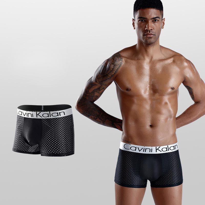 Men's Ultra-breathable Mesh Ice Silk Briefs