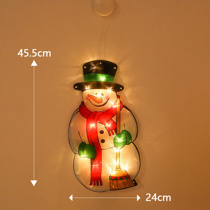 ⛄Pre-venta de Navidad2023 luces colgantes de ventana de Navidad