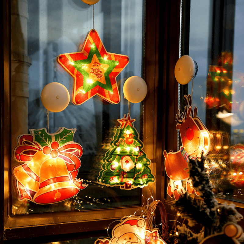 🎅Christmas Sale 49% OFF🎄Christmas Window Hanging Lights🎁