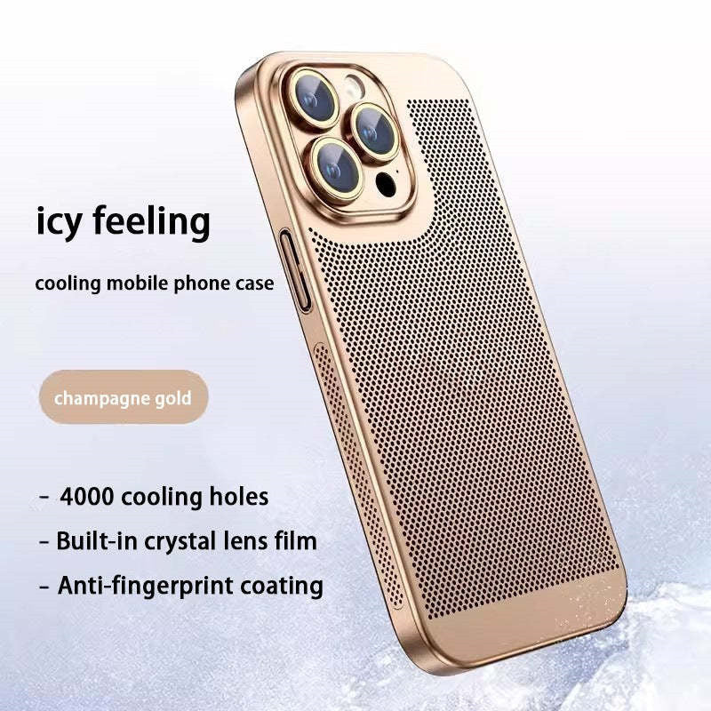 New Plating Fine Hole Protector Phone Case