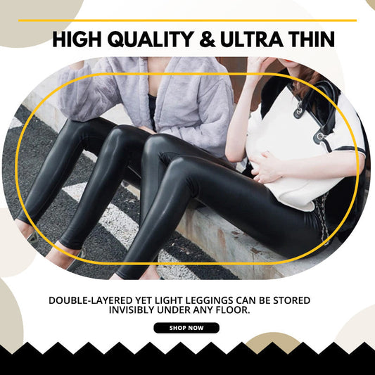 ✨ 50%-off Sale✨ S-shaped Thickened PU Leather Leggings