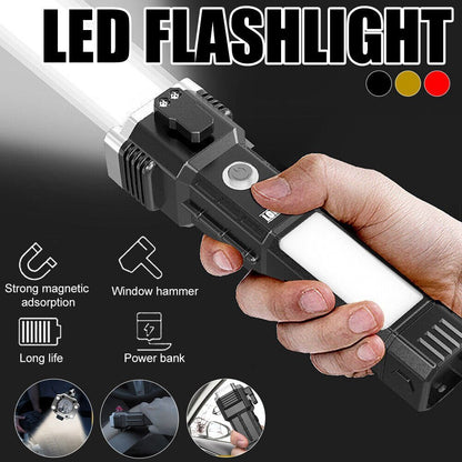 Super Bright Rechargeable LED Handheld Flashlight