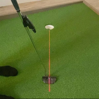 Ayuda para el entrenamiento de golf Laser Putt