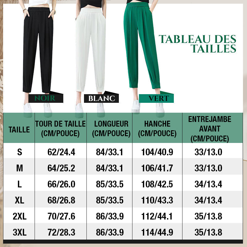 Pantalones rectos casuales transpirables para mujer (50% de descuento)