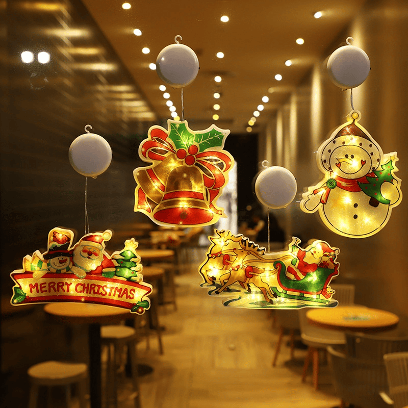 🎅Christmas Sale 49% OFF🎄Christmas Window Hanging Lights🎁