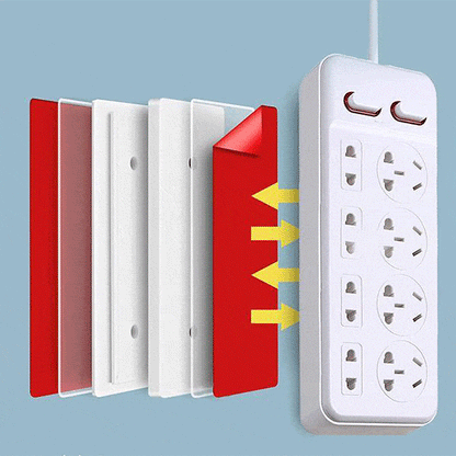 (Last Day Promotion-63%OFF)Adhesive Punch-free Socket Holder(Buy 4 get 6 Free)