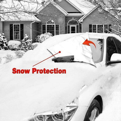 Lo esencial de invierno❄Cubierta de la Anti-nieve del coche del ️Magnetic