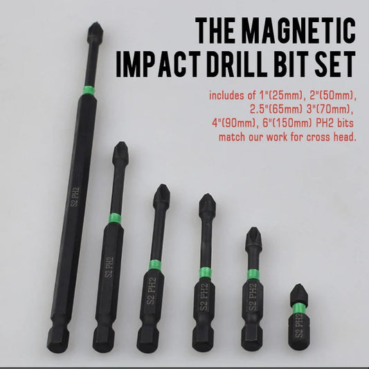 Magnetic Screwdriver Bit Set -Drilling work no longer be complicated!