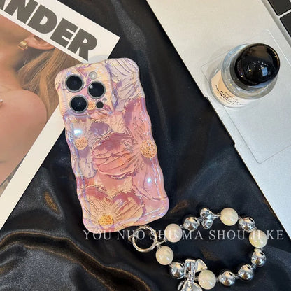 Colorful Oil Painting Exquisite Case for iPhone