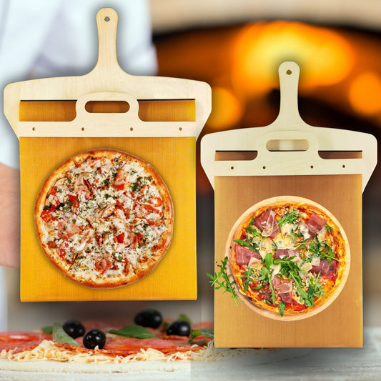 Premium Sliding Pizza PeelHerramienta esencial para hornear de cocina‍