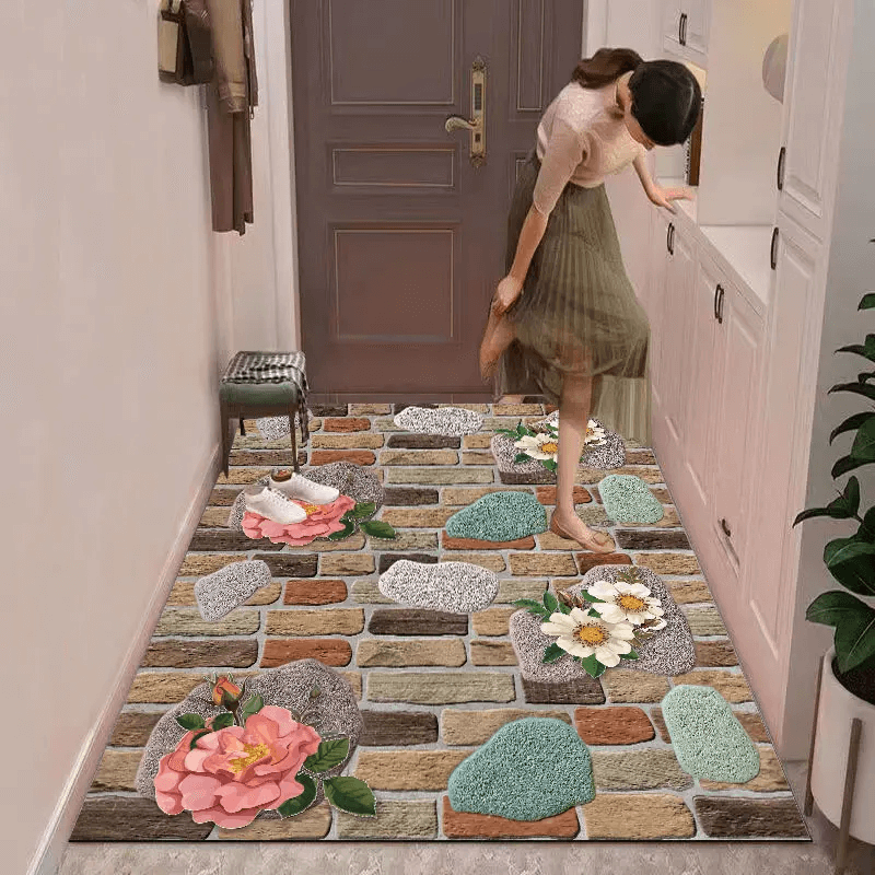 Floral Floor Cuttable 3D Mat