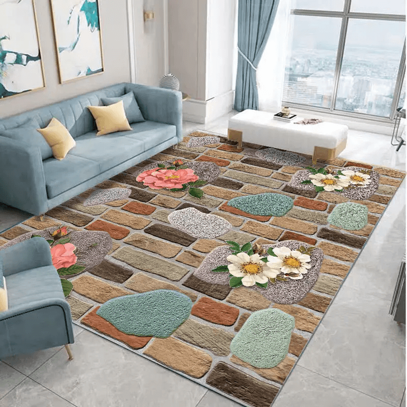 Floral Floor Cuttable 3D Mat