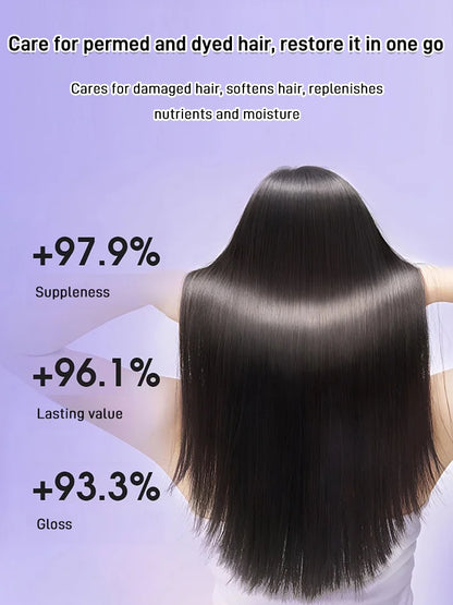 Crema alisadora para el cabello con corrección de proteínas (50% de descuento)