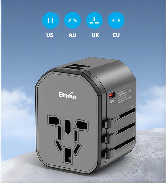 Adaptor universal de călătorie pentru întreaga lume
