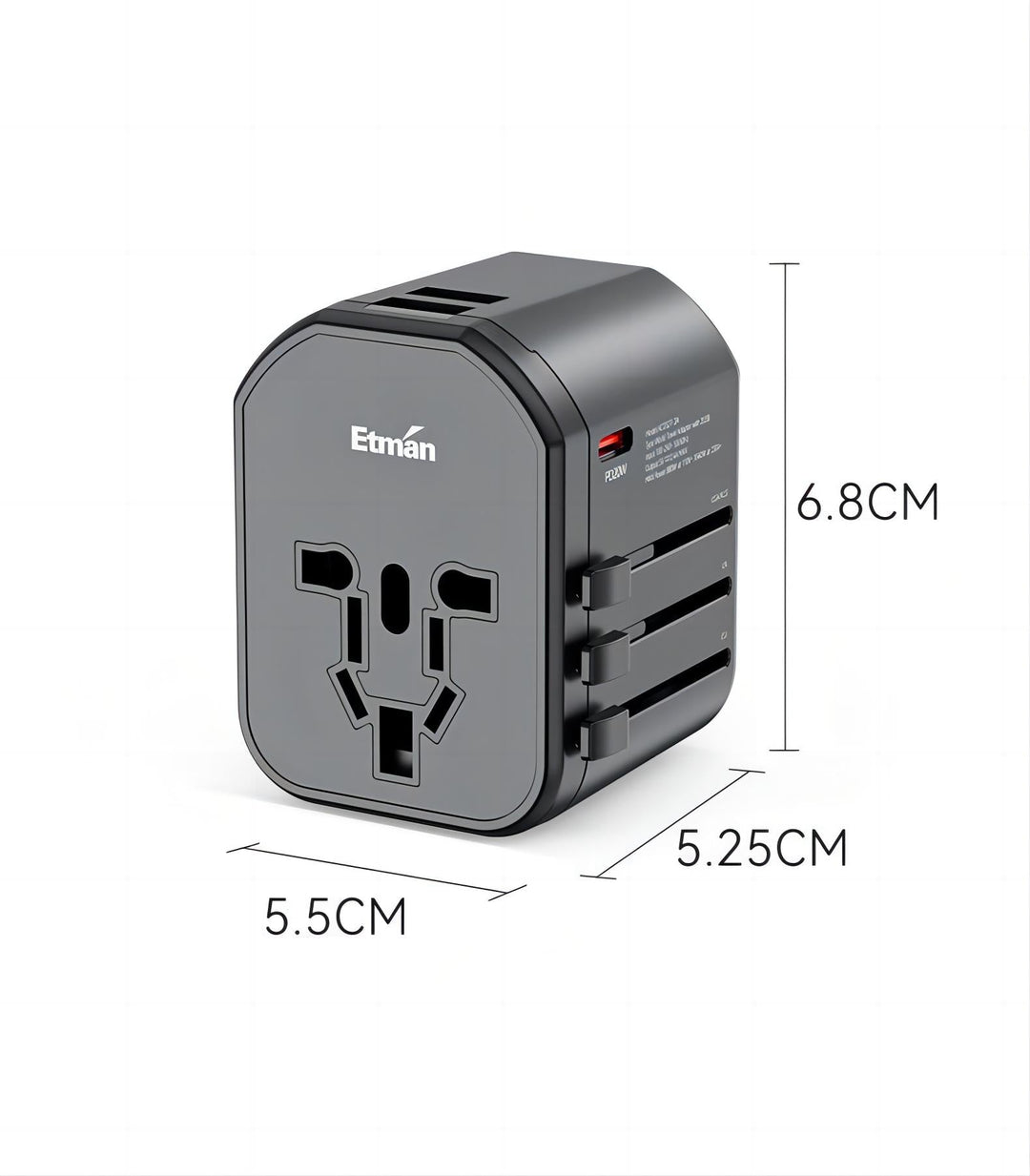Adaptor universal de călătorie pentru întreaga lume