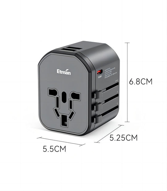 Adaptor universal de călătorie pentru întreaga lume