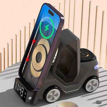 5-in-1 Car Shape Fast Wireless Charger Stand