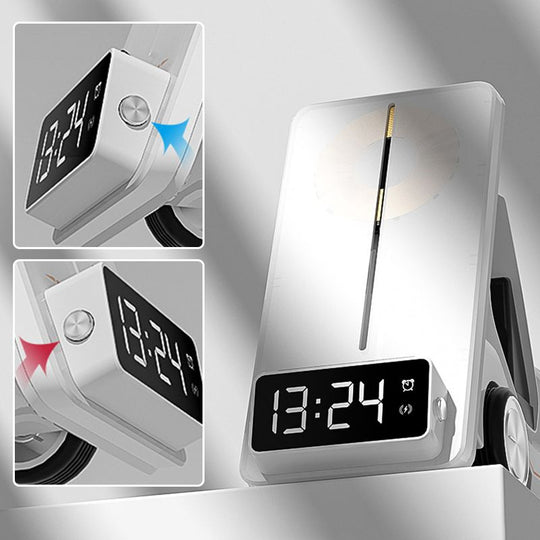 5-i-1 bilform Rask trådløs laderstativ