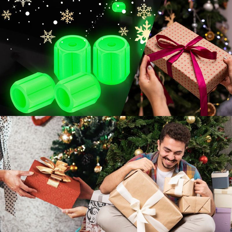 Glow-in-the-Dark dekkventilstammer-unikt auto-tilbehør